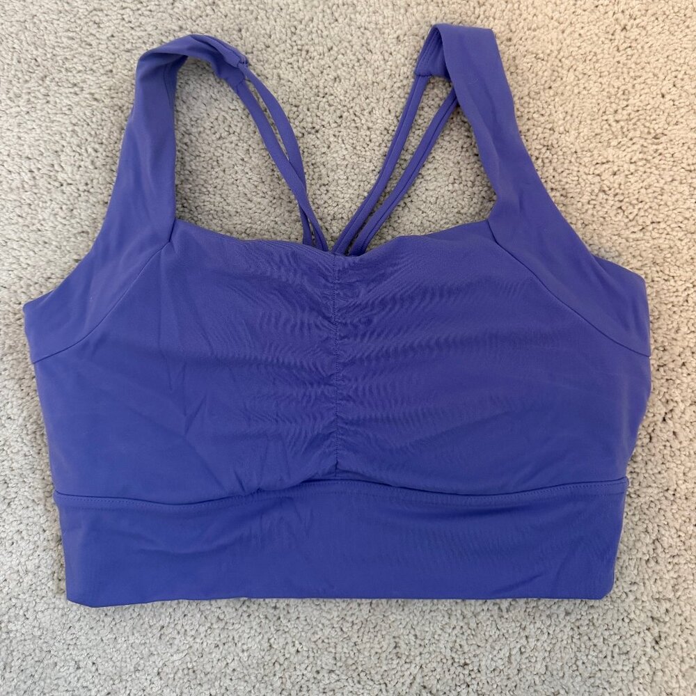Buffbunny ✨Matching Set ✨ | Ruched  Sports Bra & Flare Legging | Medium | Purple